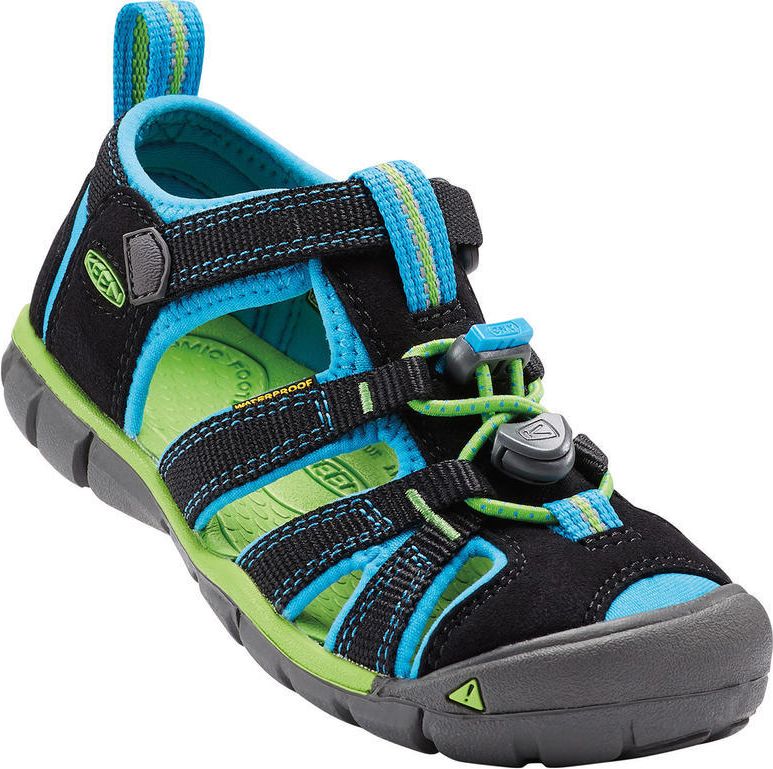 Keen Dětské sandály SEACAMP II CNX, black/blue danube kluk 25/26 - obrázek 1