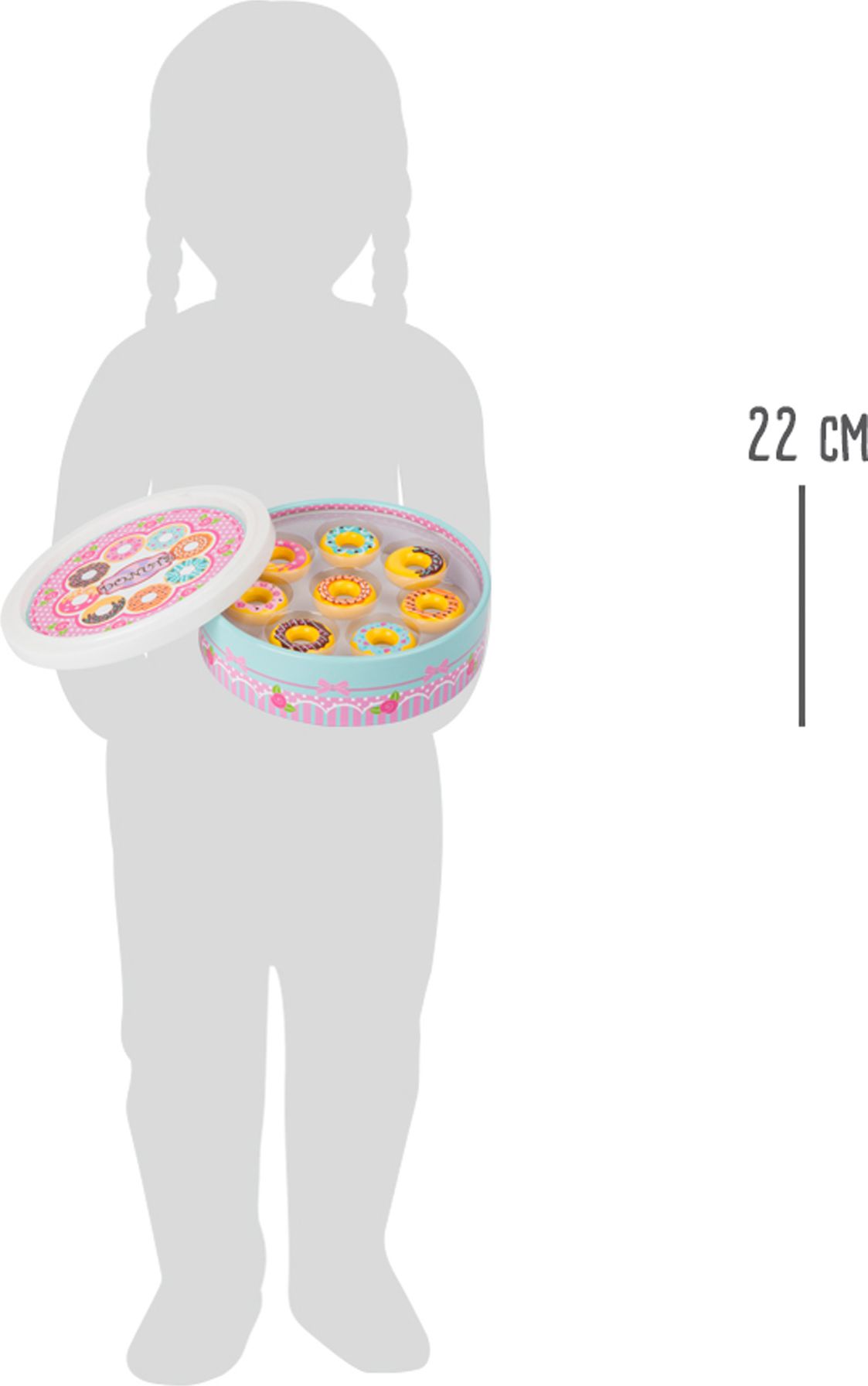 Small Foot Dřevěné donutky v dóze - obrázek 6