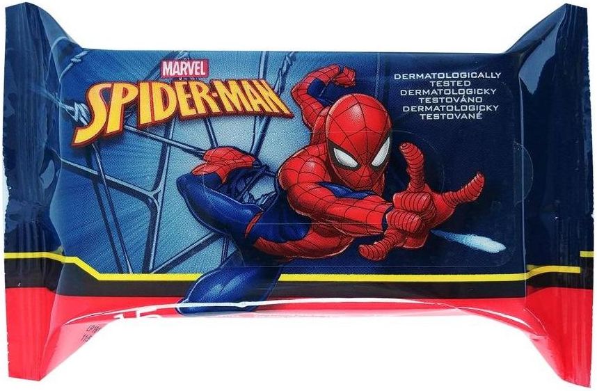 EP LINE Spiderman vlhčené ubrousky 15ks - obrázek 1