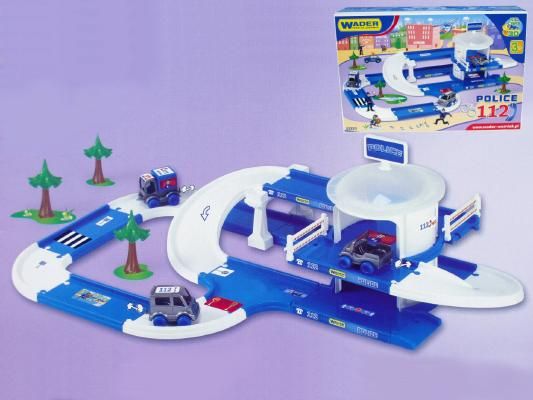 Kid Cars 3D Policie plast 3,8m v krabici 59x40x15cm 12m+ Wader - obrázek 2