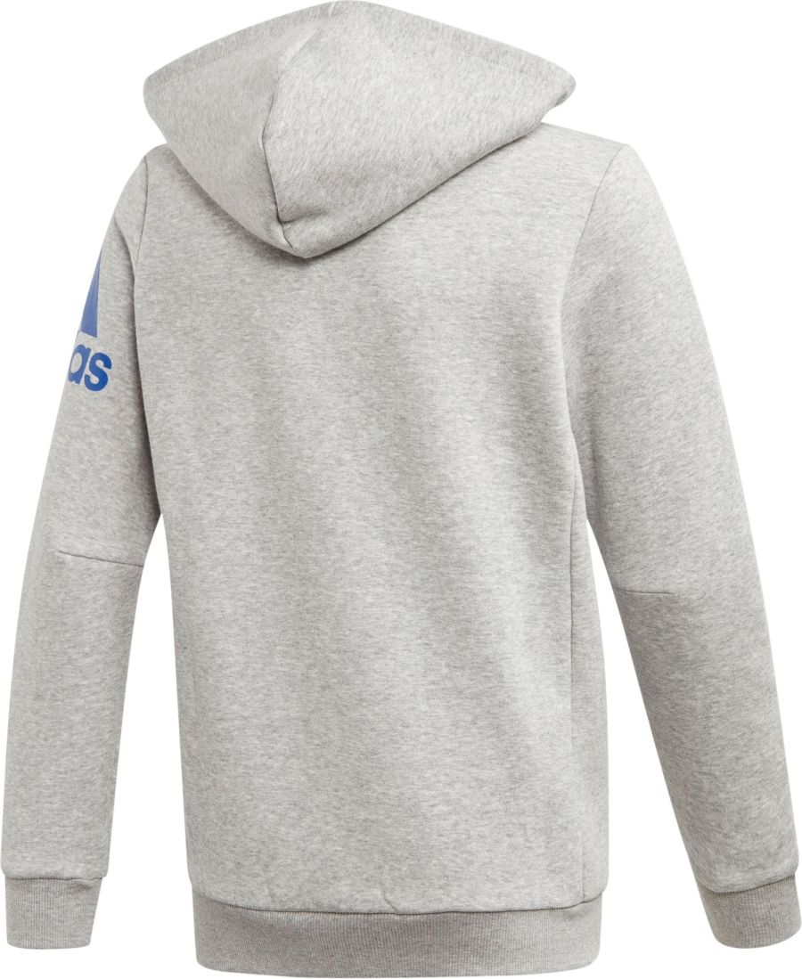 adidas Yb Mh Bos Fz Fl šedá 176 - obrázek 2