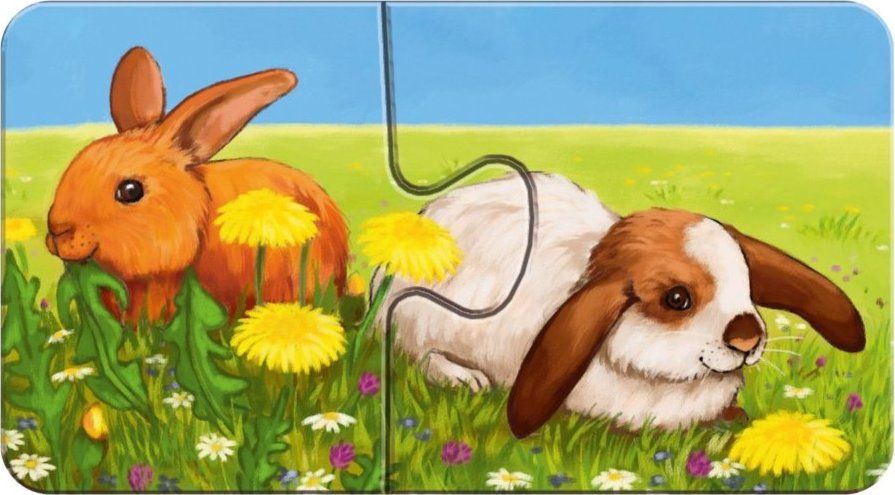 RAVENSBURGER Moje první puzzle Roztomilá zvířátka 9x2 dílky - obrázek 5