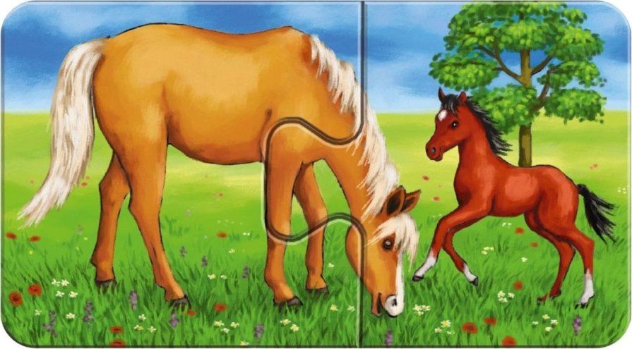 RAVENSBURGER Moje první puzzle Roztomilá zvířátka 9x2 dílky - obrázek 6