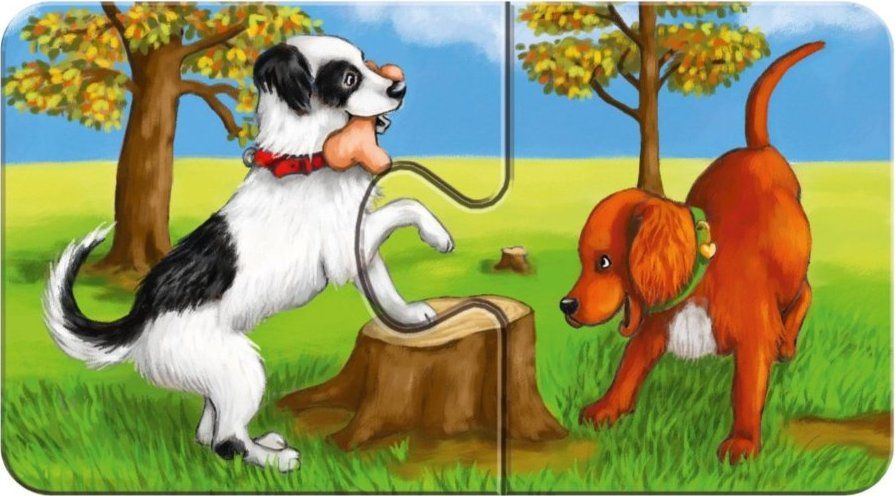 RAVENSBURGER Moje první puzzle Roztomilá zvířátka 9x2 dílky - obrázek 8