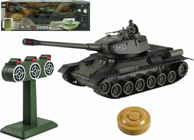 1:24 RC Russia T34 Tank - obrázek 1