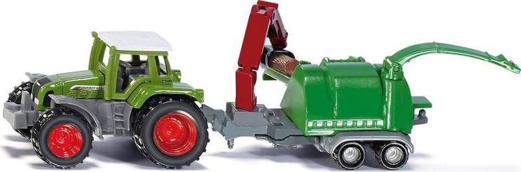 SIKU Blister - Traktor se štěpkovačem - obrázek 1