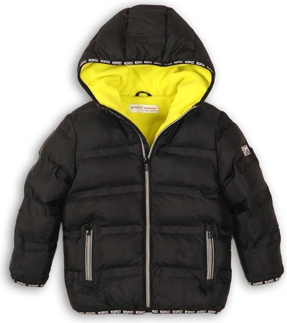 Minoti Bunda chlapecká Puffa černá 152/158 - obrázek 1