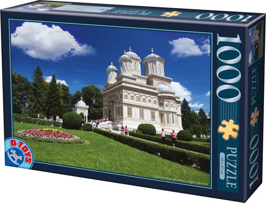 D-TOYS Puzzle Curtea de Arges Monastery, Rumunsko 1000 dílků - obrázek 1
