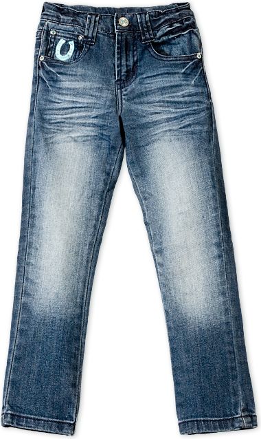 HW JEANS Džíny dívčí KONÍK Velikost: 98 - obrázek 1
