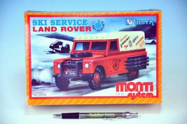 Stavebnice Monti 40 Ski Service - Land Rover - obrázek 1