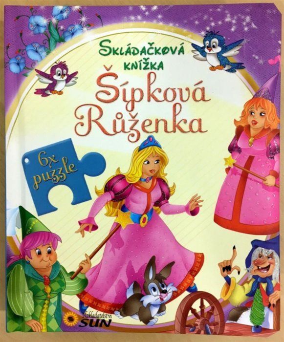 Nakladatelství SUN Kniha s puzzle: Šípková Růženka - obrázek 1