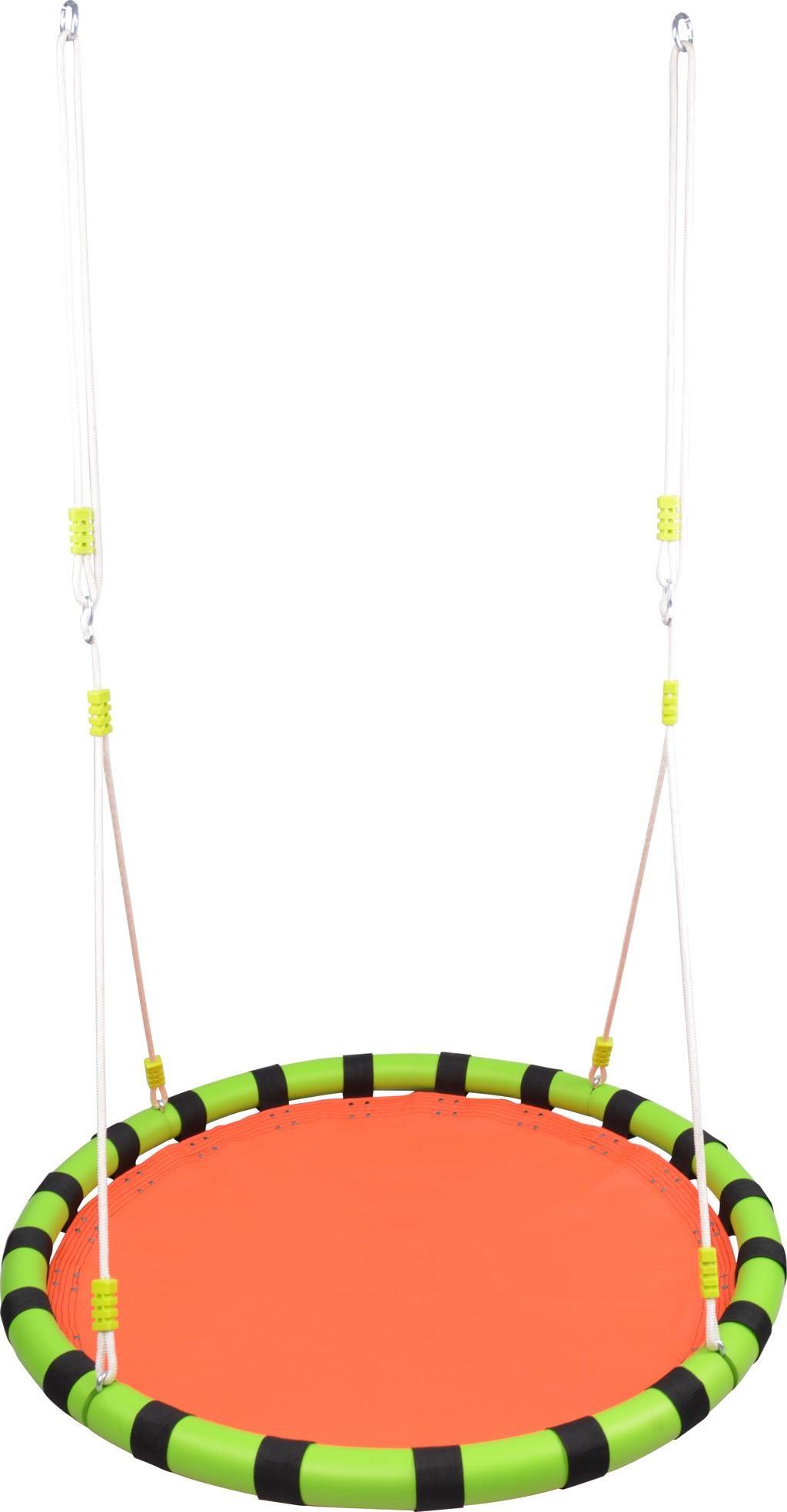 Houpací kruh průměr 100 cm - oranžový - obrázek 1