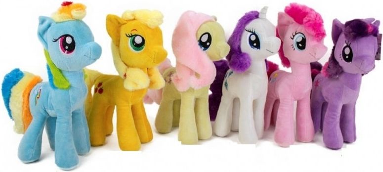 My Little Pony - Plyšový poník 6 druhů - obrázek 1