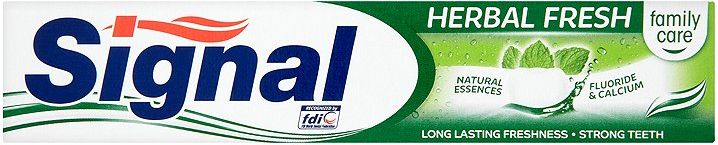 Signal Family Care Herbal fresh zubní pasta 75 ml - obrázek 1