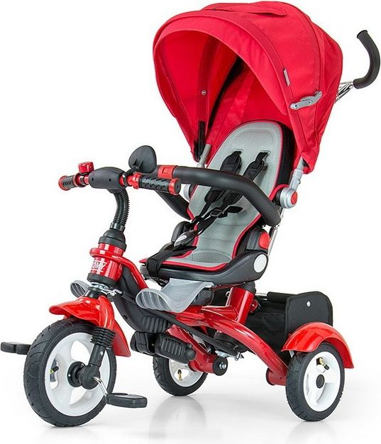 Dětská tříkolka Milly Mally Tomy red - obrázek 2