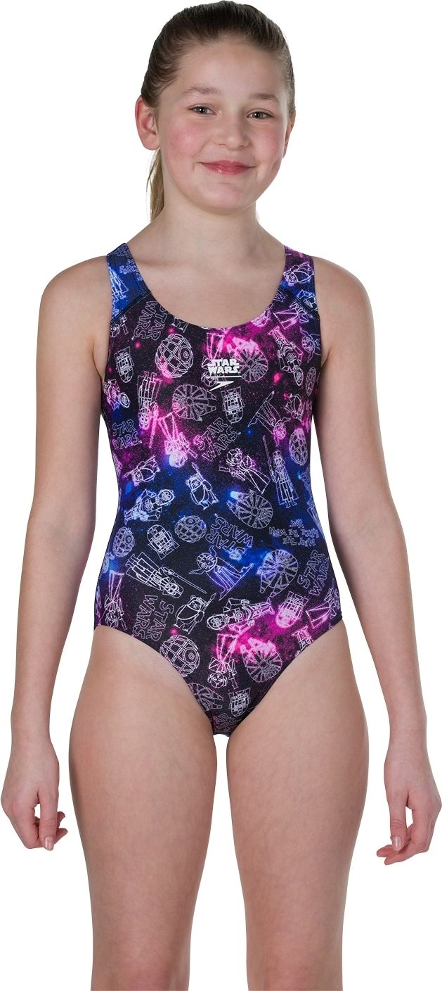 Speedo Star Wars Galaxy Cosmos Splashback - character constellation black/blaze 152 - obrázek 2