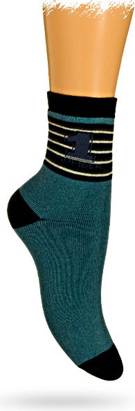 GATTA Dětské termo ponožky vzor NUMBER 1 Velikost: 27-29 - obrázek 1
