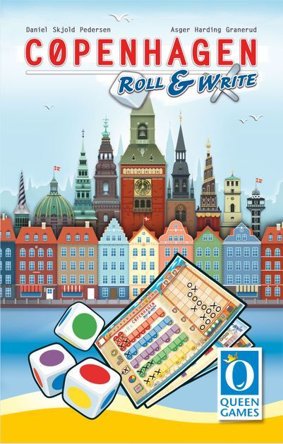 Queen games Copenhagen – Roll & Write - EN/DE/FR/NL - obrázek 1
