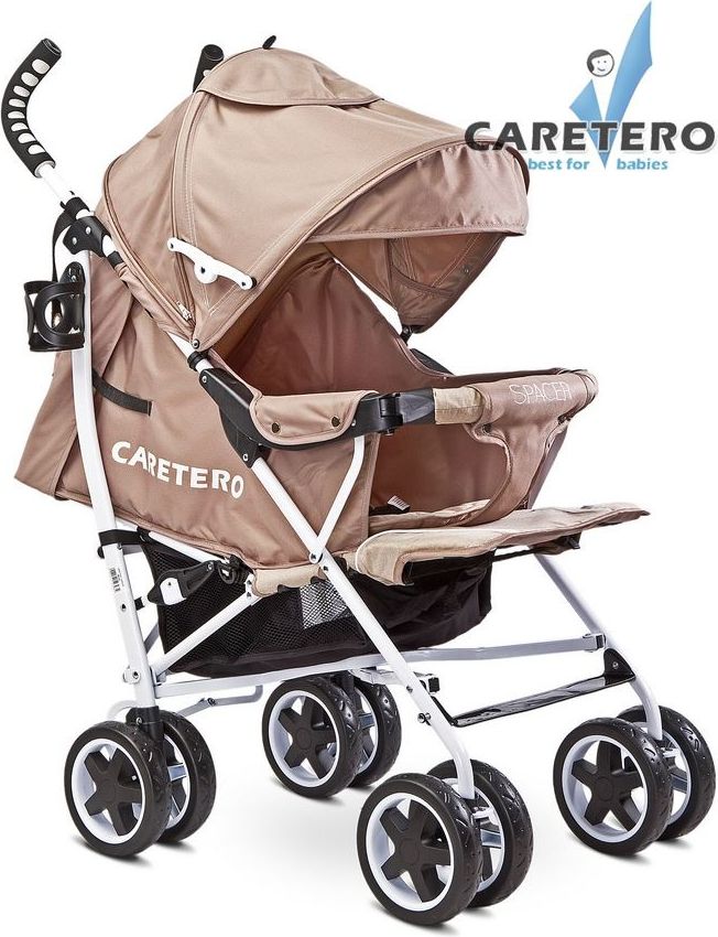 Golfový kočárek CARETERO Spacer 2017 beige - obrázek 2