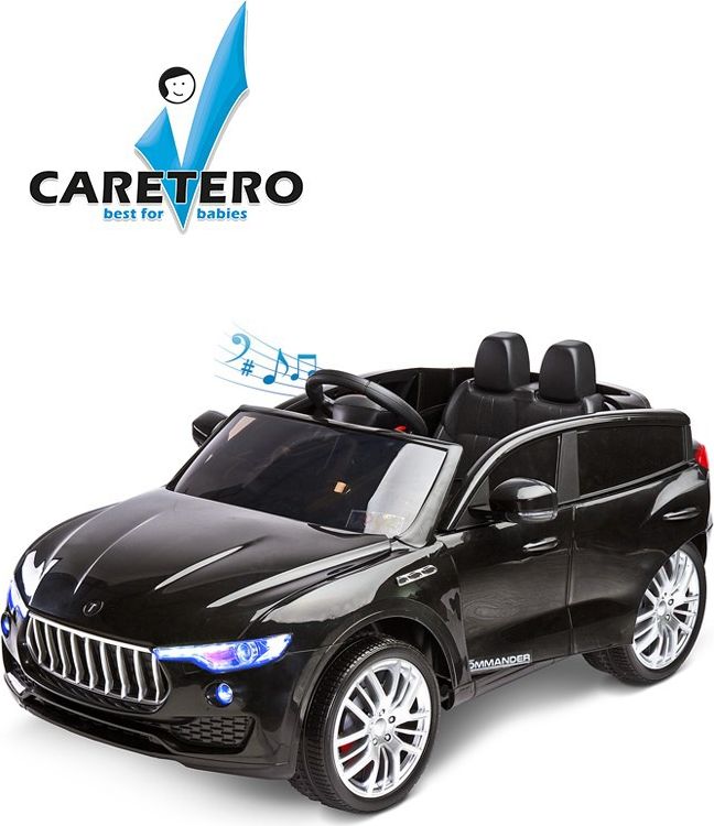 Elektrické autíčko Toyz Commander-2 motory black - obrázek 1