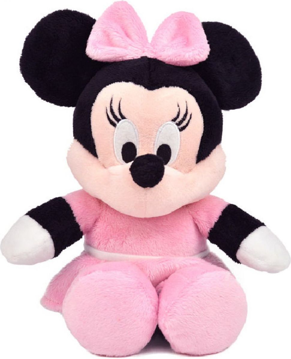 DINO 664197 - Disney Plyšák  25cm - Minnie v růžových šatech - obrázek 1