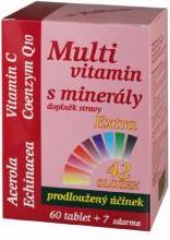 Medpharma Multivitamín s minerály + extra C 67 tablet - obrázek 1