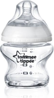 Tommee Tippee Kojenecká láhev C2N 150ml skleněná, 0m+ - obrázek 1