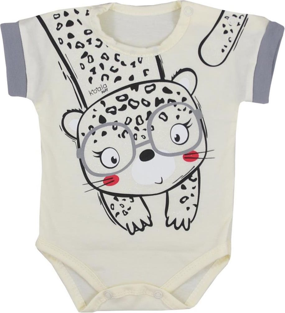 Kojenecké letní body Koala Sara béžové 62 (3-6m) - obrázek 1