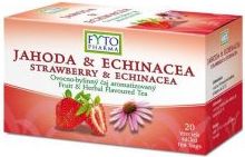 Fytopharma Ovocno-bylinný čaj jahoda & echinacea 20x2 g - obrázek 1