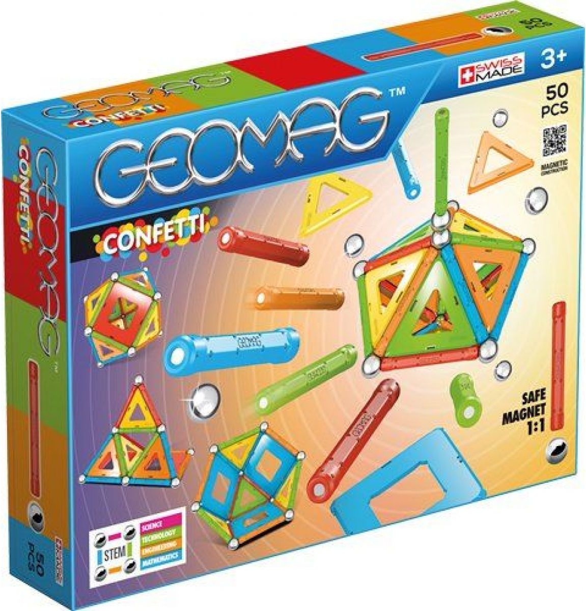 Geomag Confetti 50 dílků - obrázek 1
