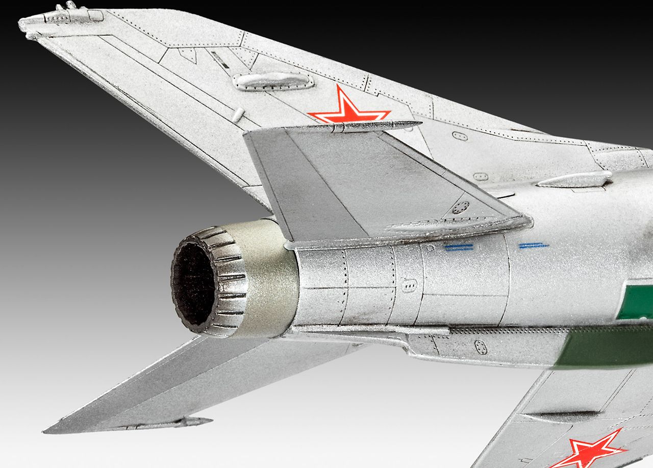 REVELL ModelSet letadlo 63967 - MiG-21 F-13 Fishbed C (1:72) - obrázek 5