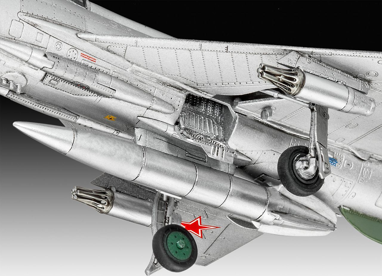REVELL ModelSet letadlo 63967 - MiG-21 F-13 Fishbed C (1:72) - obrázek 6