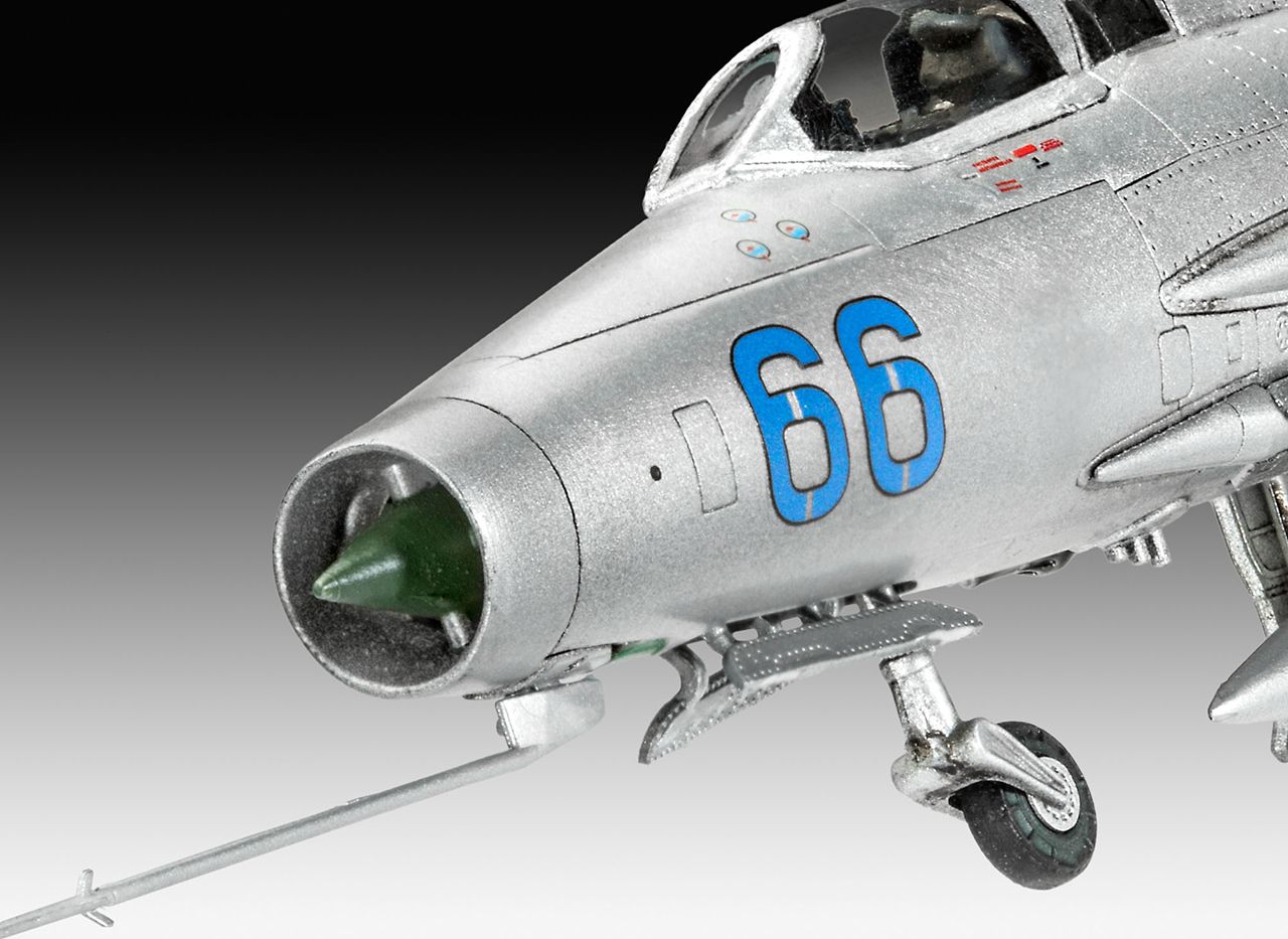 REVELL ModelSet letadlo 63967 - MiG-21 F-13 Fishbed C (1:72) - obrázek 7