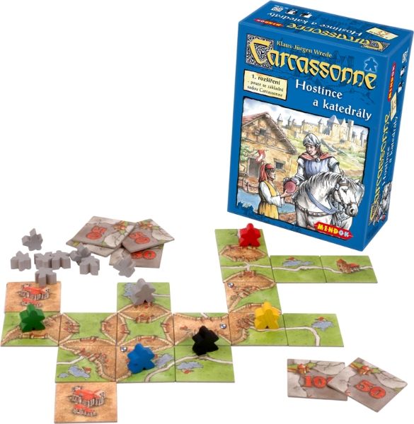 Mindok Carcassonne 2. edice: Hostince a katedrály - obrázek 3