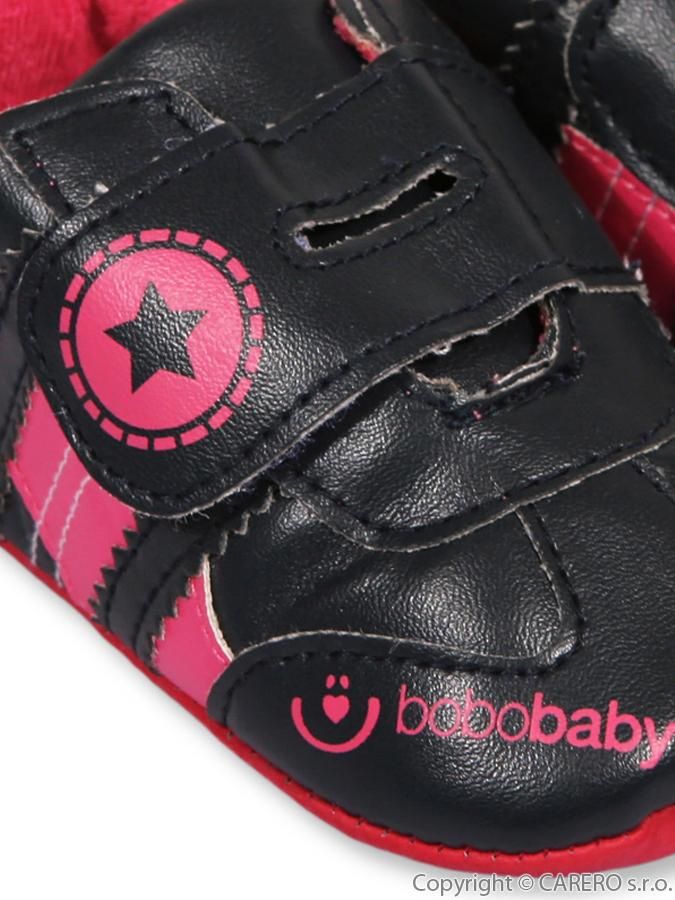 Dětské capáčky Bobo Baby 12-18m černé 86 (12-18m) - obrázek 2