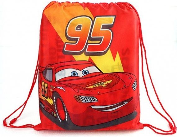 Setino - Sáček na přezůvky Auta McQeen (Cars), 40 x 32 cm - obrázek 1
