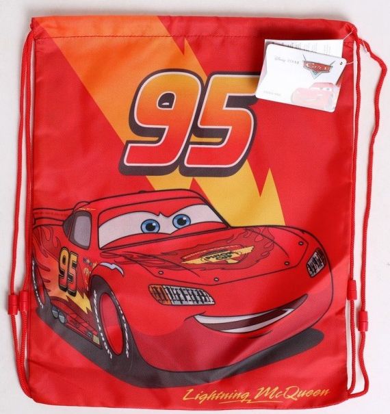 Setino - Sáček na přezůvky Auta McQeen (Cars), 40 x 32 cm - obrázek 2