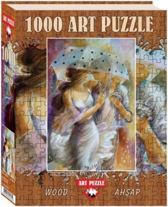 ART PUZZLE Dřevěné puzzle Jeden den v máji 1000 dílků - obrázek 1