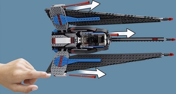 Lego Star Wars 75185 Vesmírná loď Tracker I - obrázek 7
