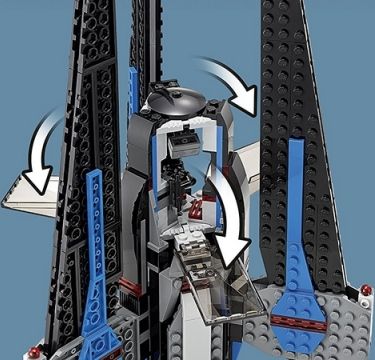 Lego Star Wars 75185 Vesmírná loď Tracker I - obrázek 8