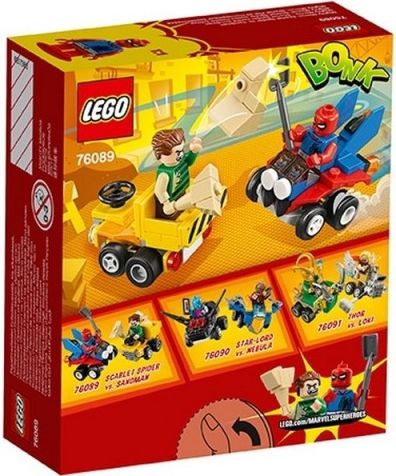 Lego Super Heroes 76089 Mighty Micros: Scarlet Spider vs. Sandman - obrázek 3