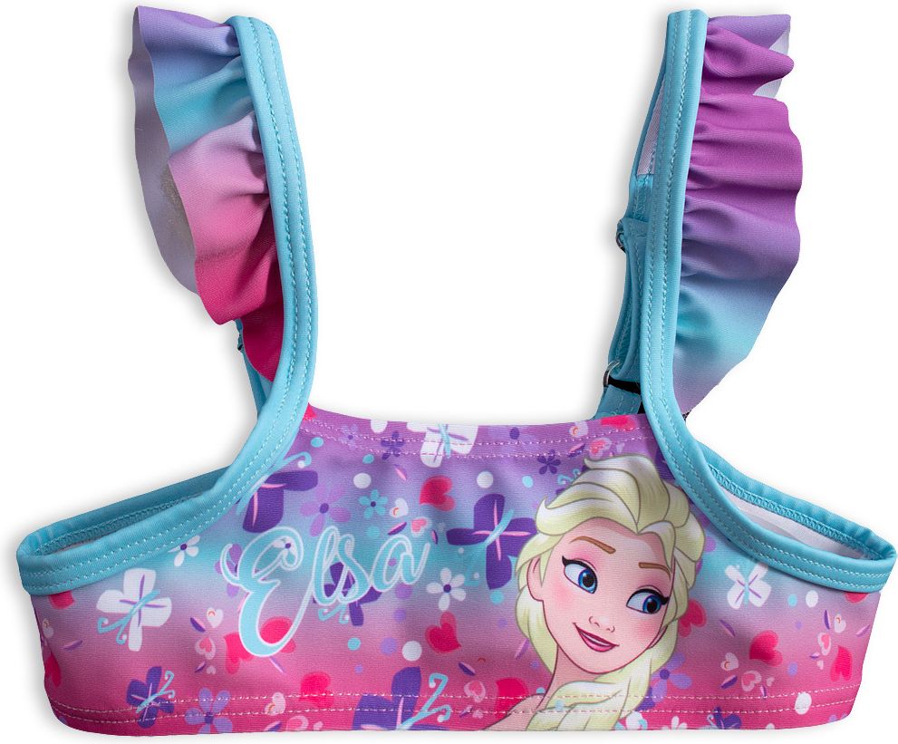 Dívčí plavky DISNEY FROZEN ELSA fialové Velikost: 98 - obrázek 2