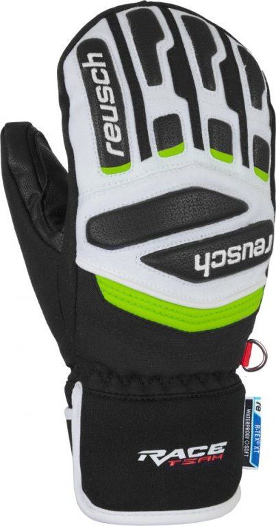 Reusch Prime Race R-TEX® XT Junior Mitten - black/white/neon green 4,5 - obrázek 1
