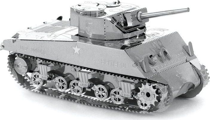 METAL EARTH 3D puzzle Tank M4 Sherman - obrázek 4