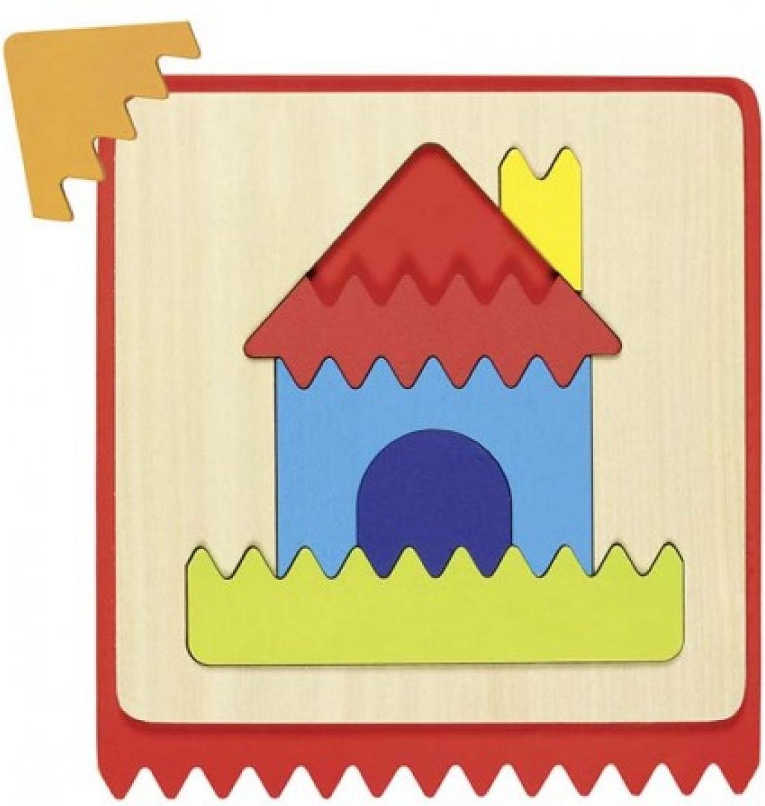 Goki Hmatová hra puzzle didaktická pomůcka - obrázek 1