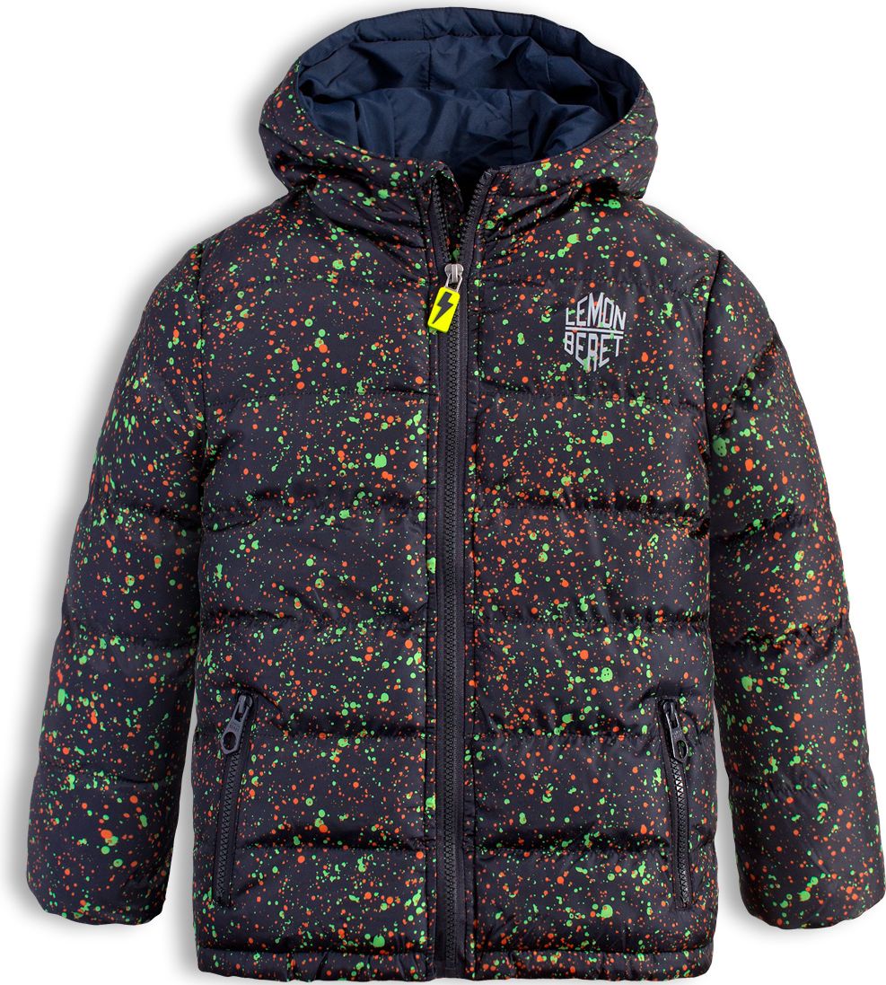 Dětská zimní bunda LEMON BERET COOL KIDS černá Velikost: 128 - obrázek 1