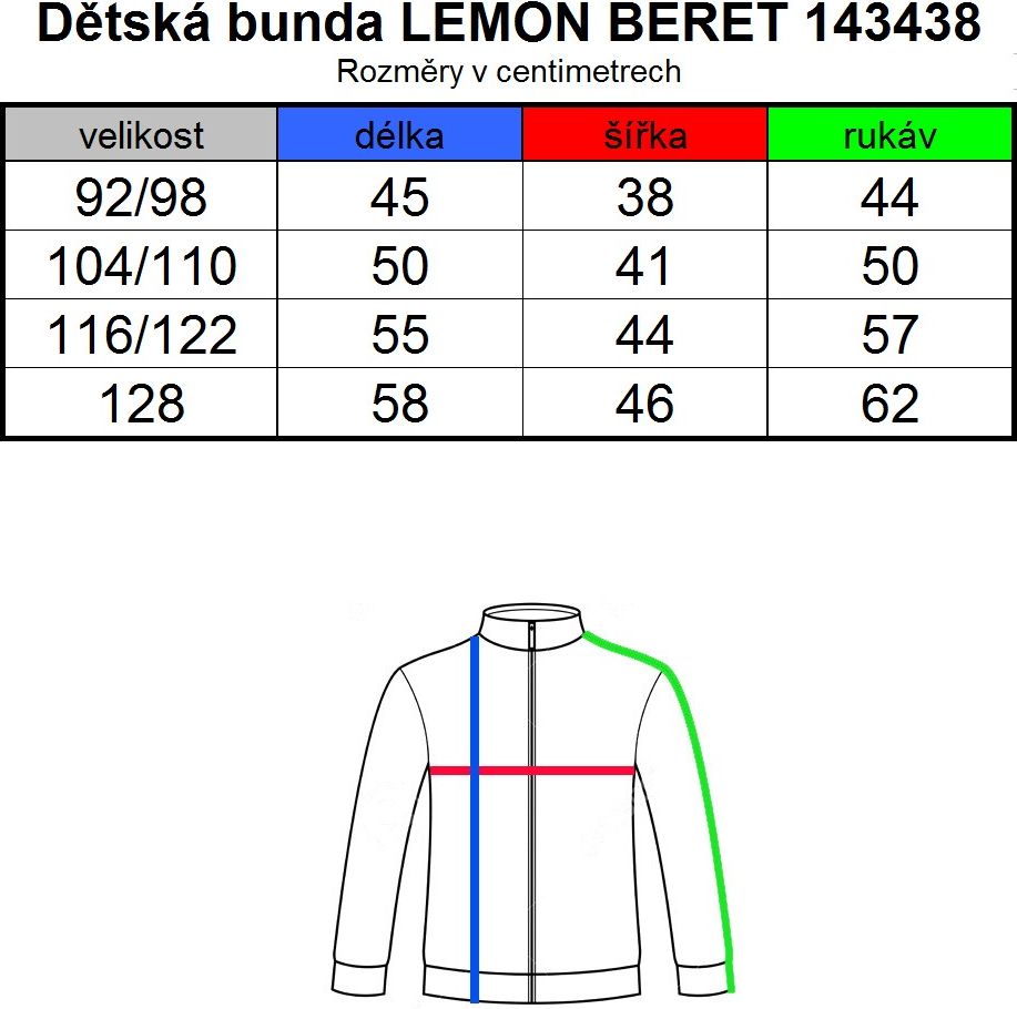 Dětská zimní bunda LEMON BERET COOL KIDS černá Velikost: 128 - obrázek 8