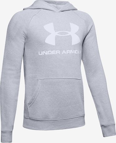 Rival Mikina dětská Under Armour | Šedá | Chlapecké | S - obrázek 5