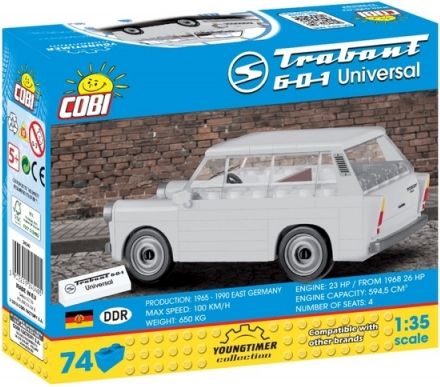 Cobi 24540 TRABANT 601 Kombi, 74 k - obrázek 2
