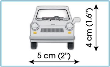 Cobi 24540 TRABANT 601 Kombi, 74 k - obrázek 4